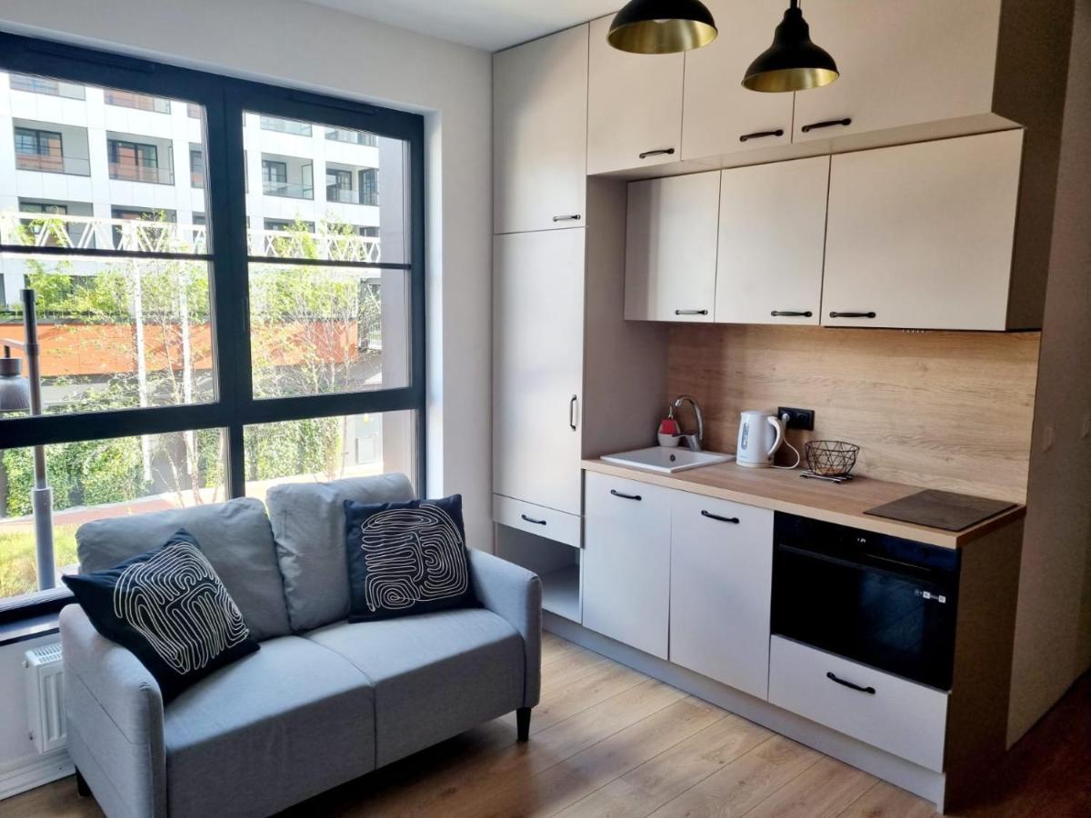 Doki Living Apartament 55 Gdańsk Exteriör bild